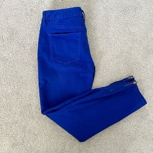 The Limited Cobalt Blue Skinny Jeans, Sz 6